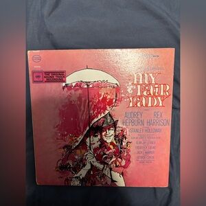 Vintage My Fair Lady soundtrack. Audrey Hepburn and Rex Harrison 1964 Vinyl.